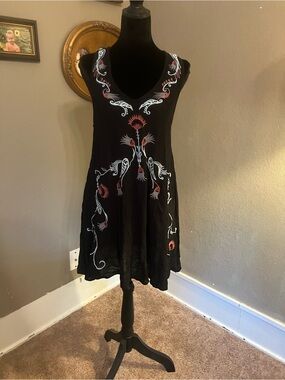 Free people intimately Adelaide festival slip dress swim suit cover
